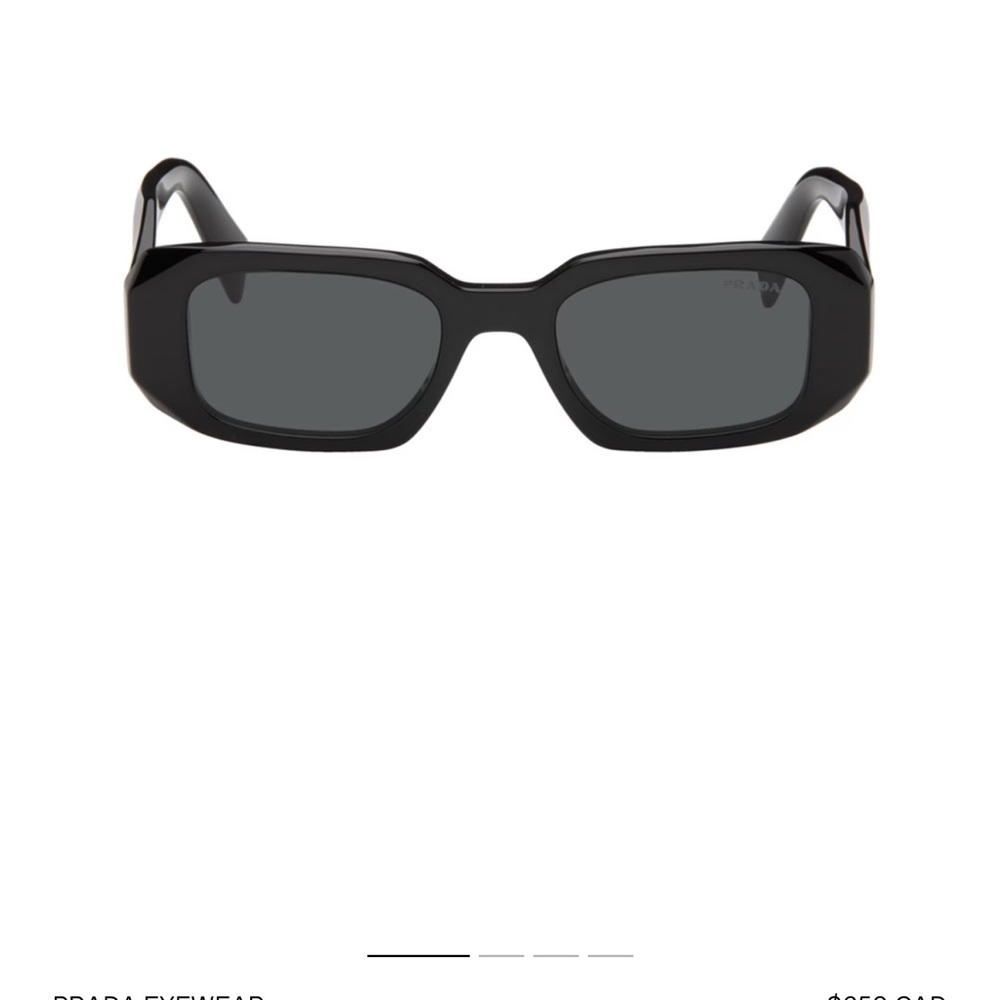 Prada Black Designer Sunglasses